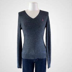 Ralph Lauren Sport Wool and Cashmere Grey Sweater